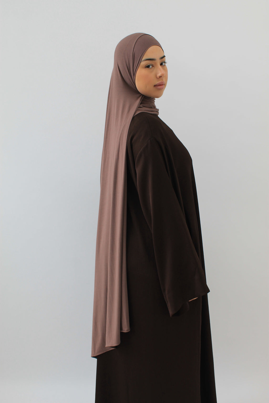 HIJAB JERSEY BAMBOO Moka