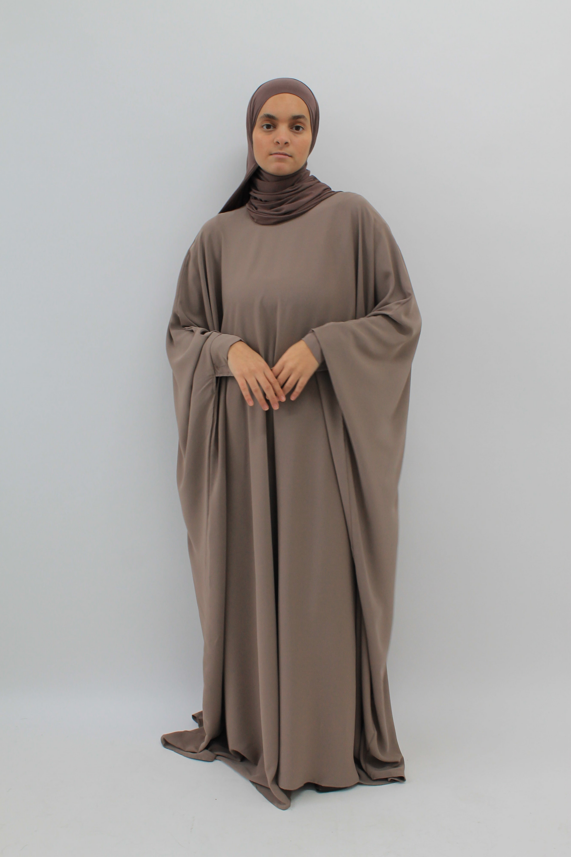 LA ABAYA QAMAR Taupe