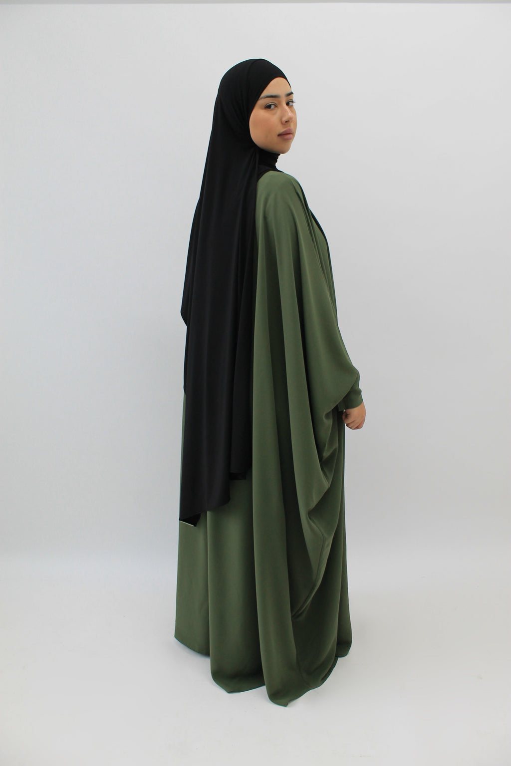 LA ABAYA QAMAR Kaki