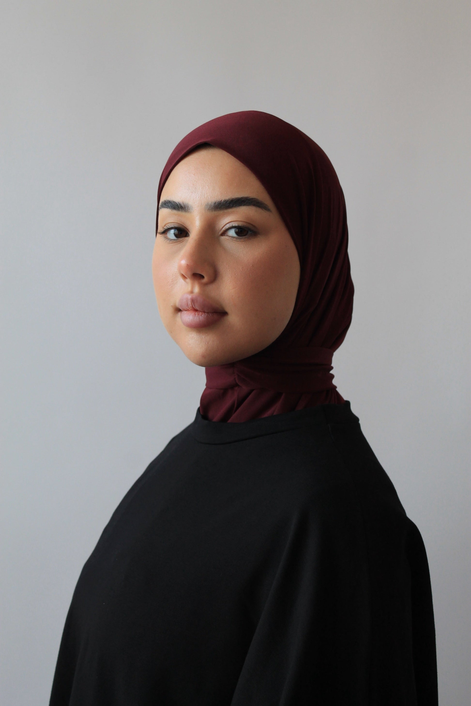 PASSAMONTAGNA IN MAGLIA PREMIUM Bordeaux