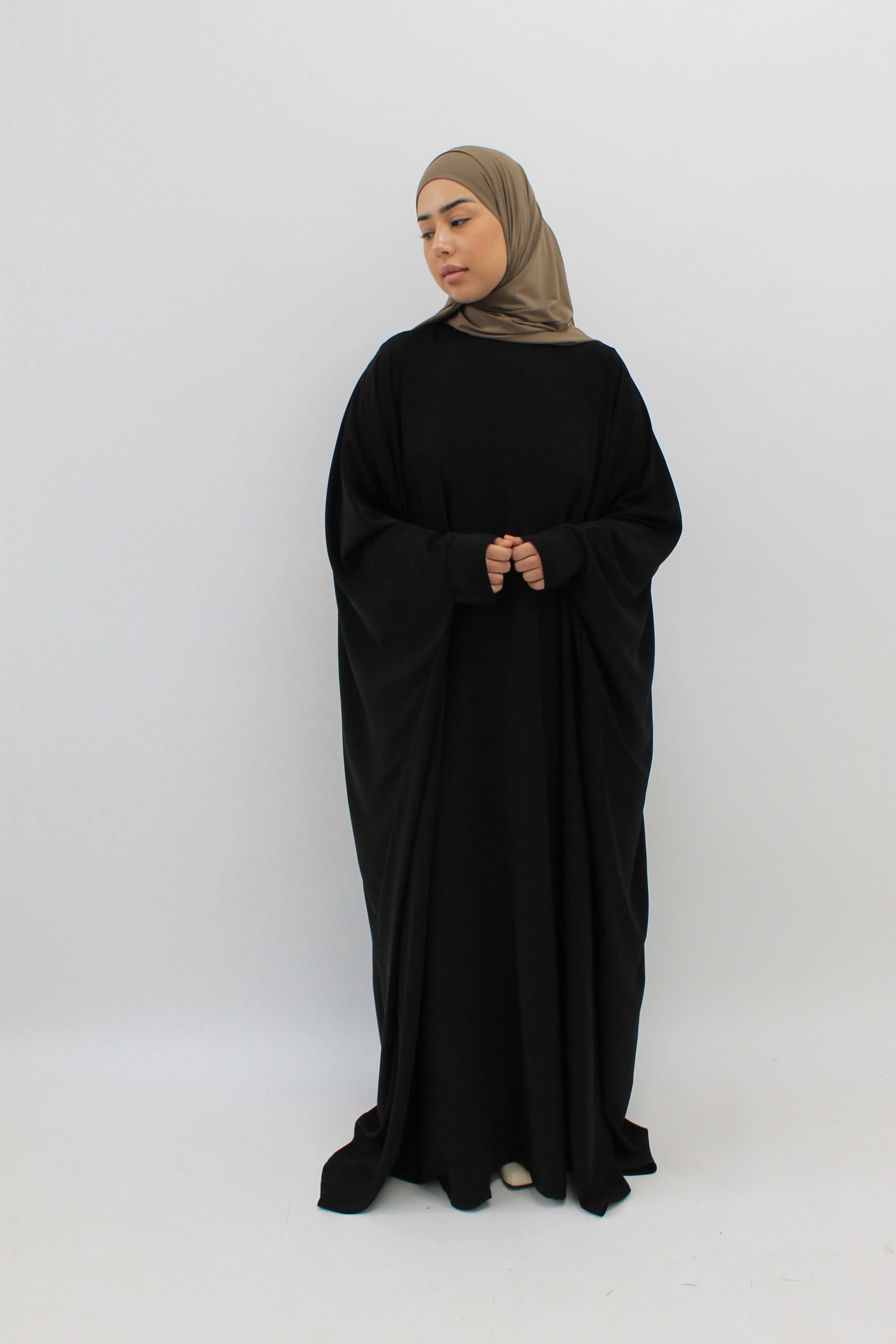 LA ABAYA QAMAR Bleu nuit