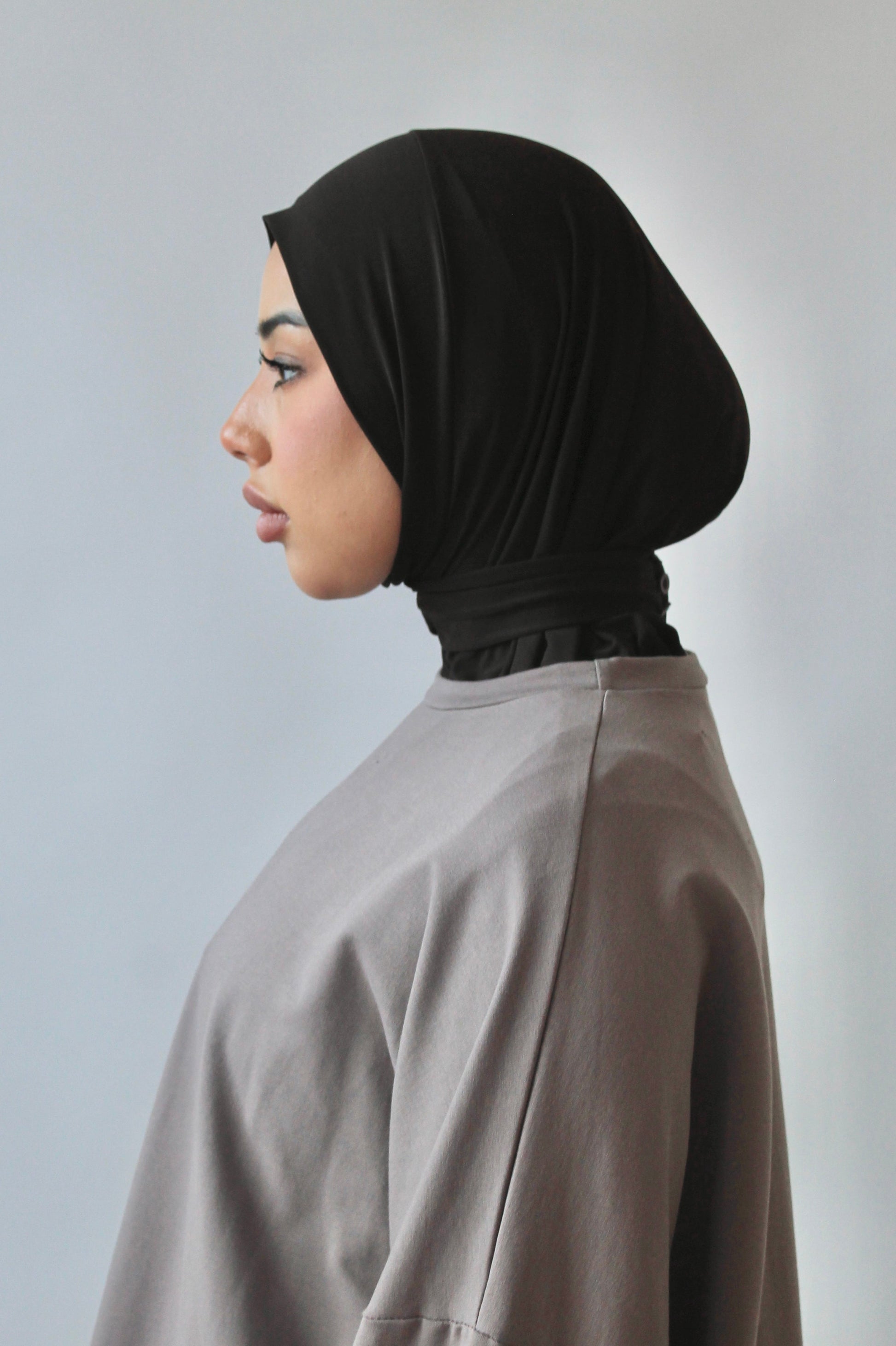 PASSAMONTAGNA IN MAGLIA PREMIUM Marrone