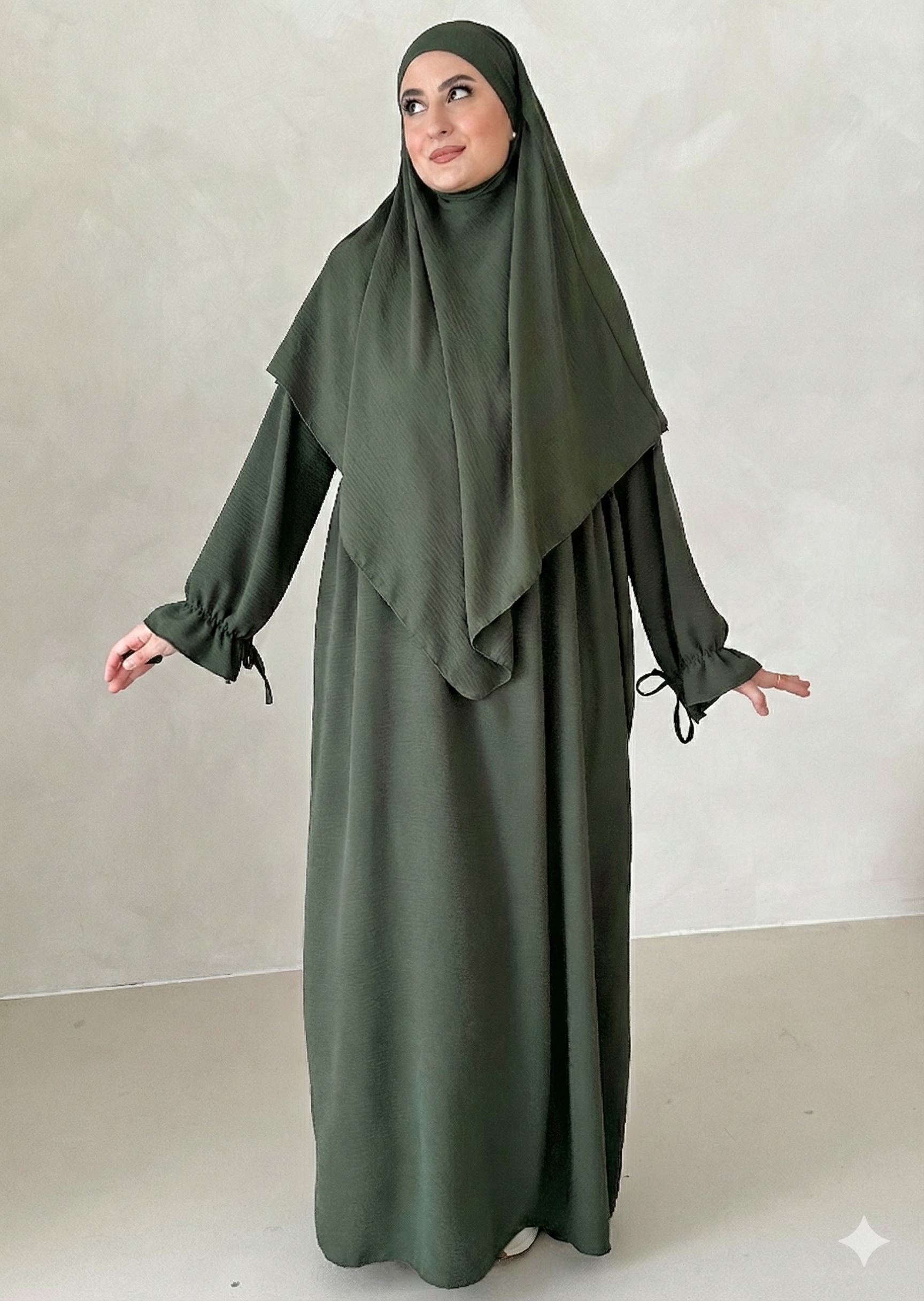Set Abaya Comfort con Khimar