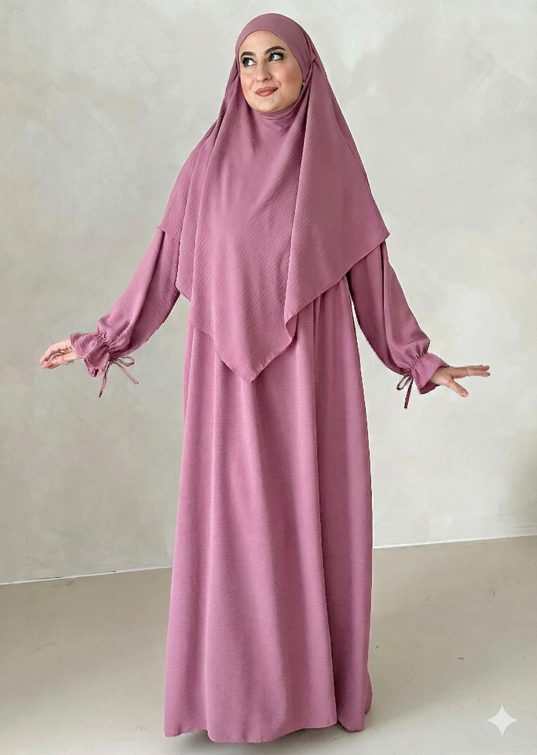 Set Abaya Comfort con Khimar