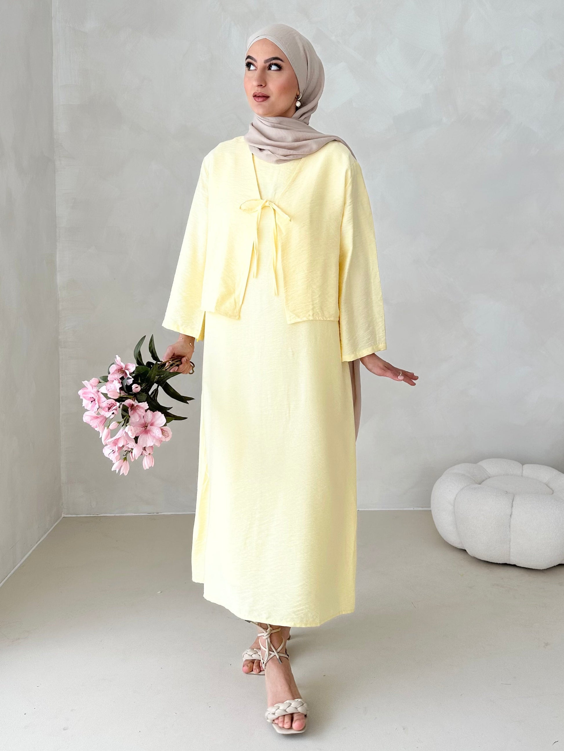 Abito a campana in 2 pezzi