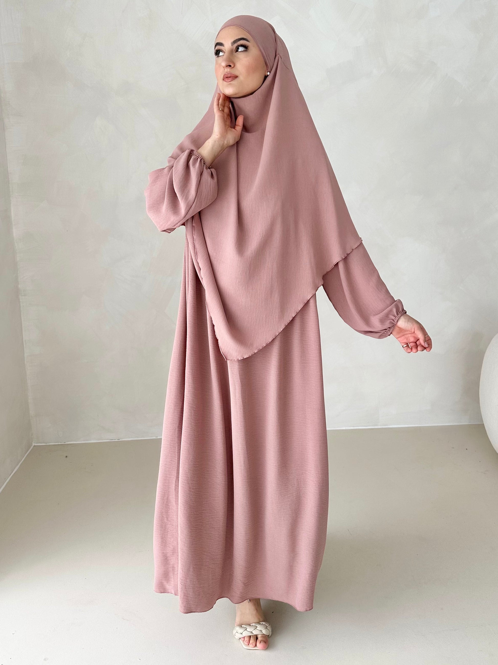 Set Abaya GIORNALIERO con Khimar 