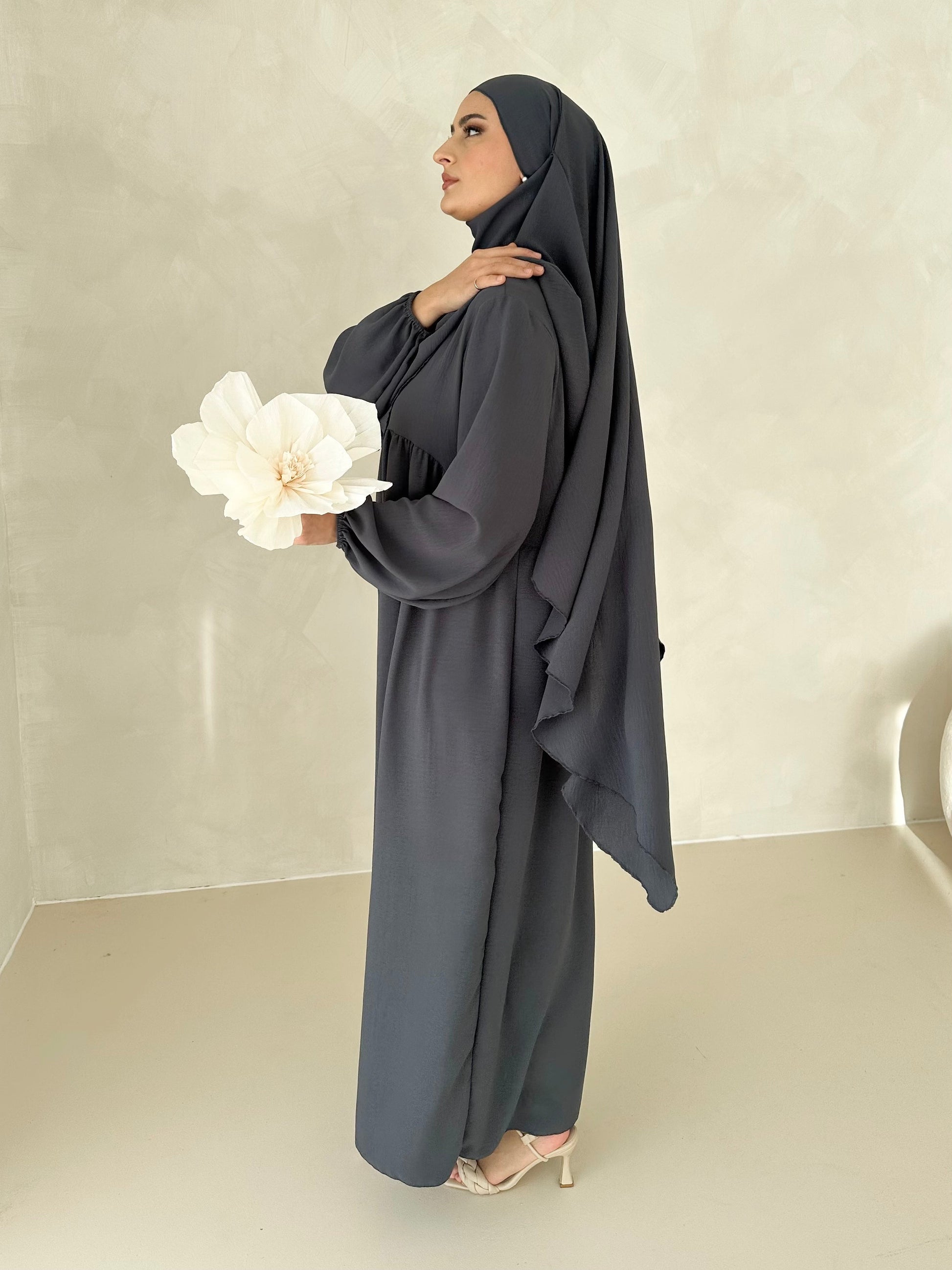 Set Abaya GIORNALIERO con Khimar 