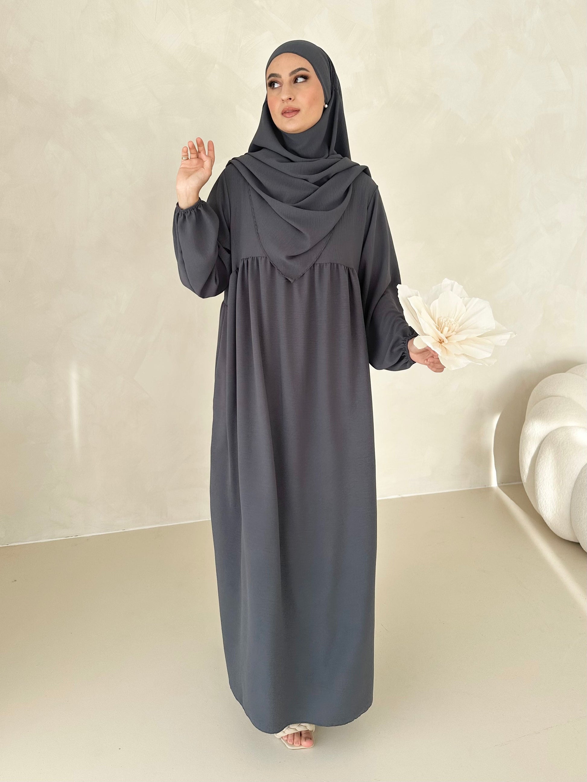 Set Abaya GIORNALIERO con Khimar 