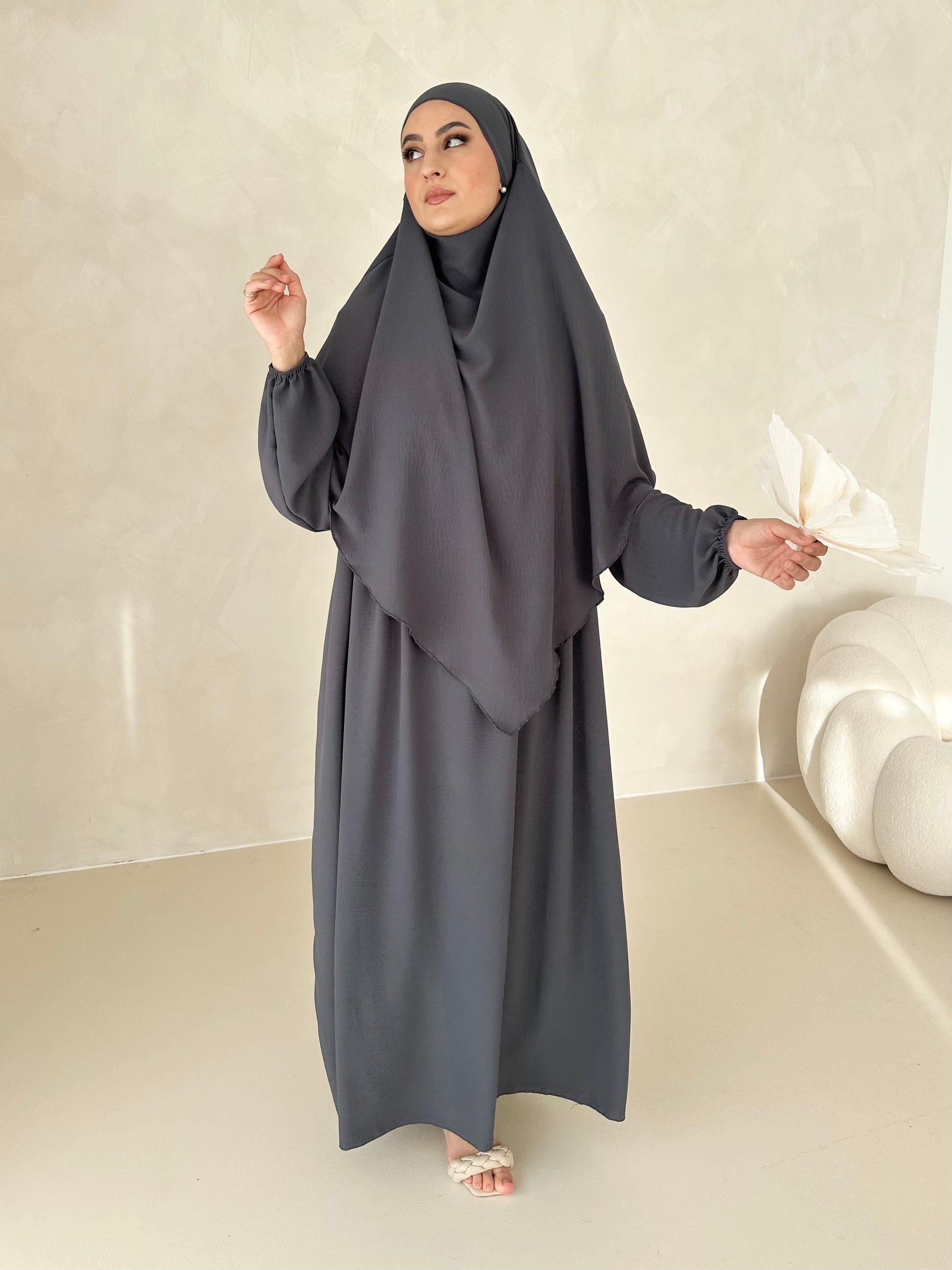 Set Abaya GIORNALIERO con Khimar 