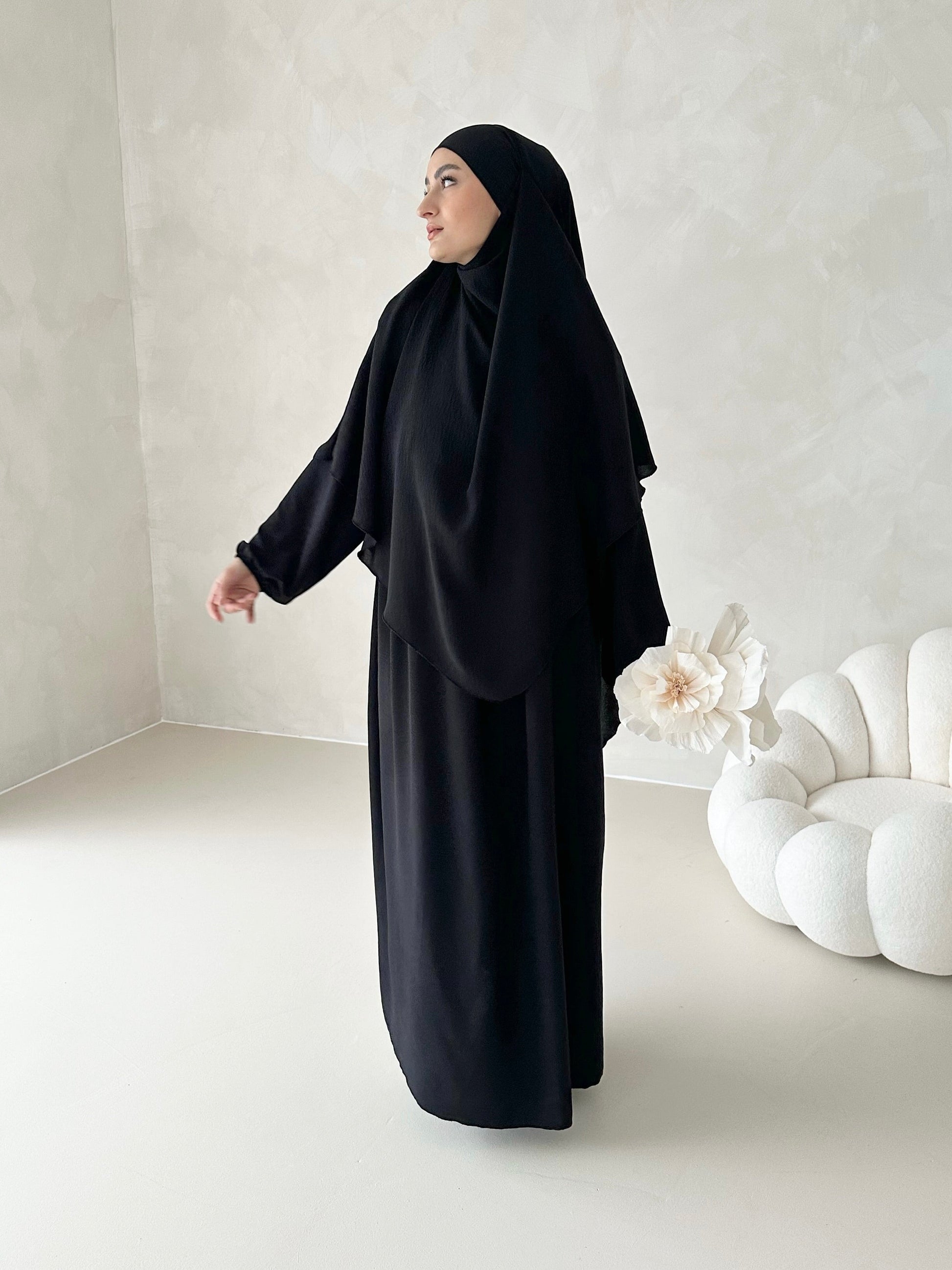 Set Abaya GIORNALIERO con Khimar 