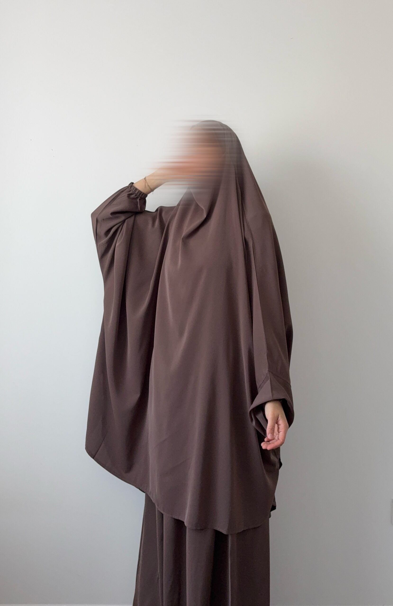 Gonna jilbab in due pezzi in seta Medina (qualità premium)