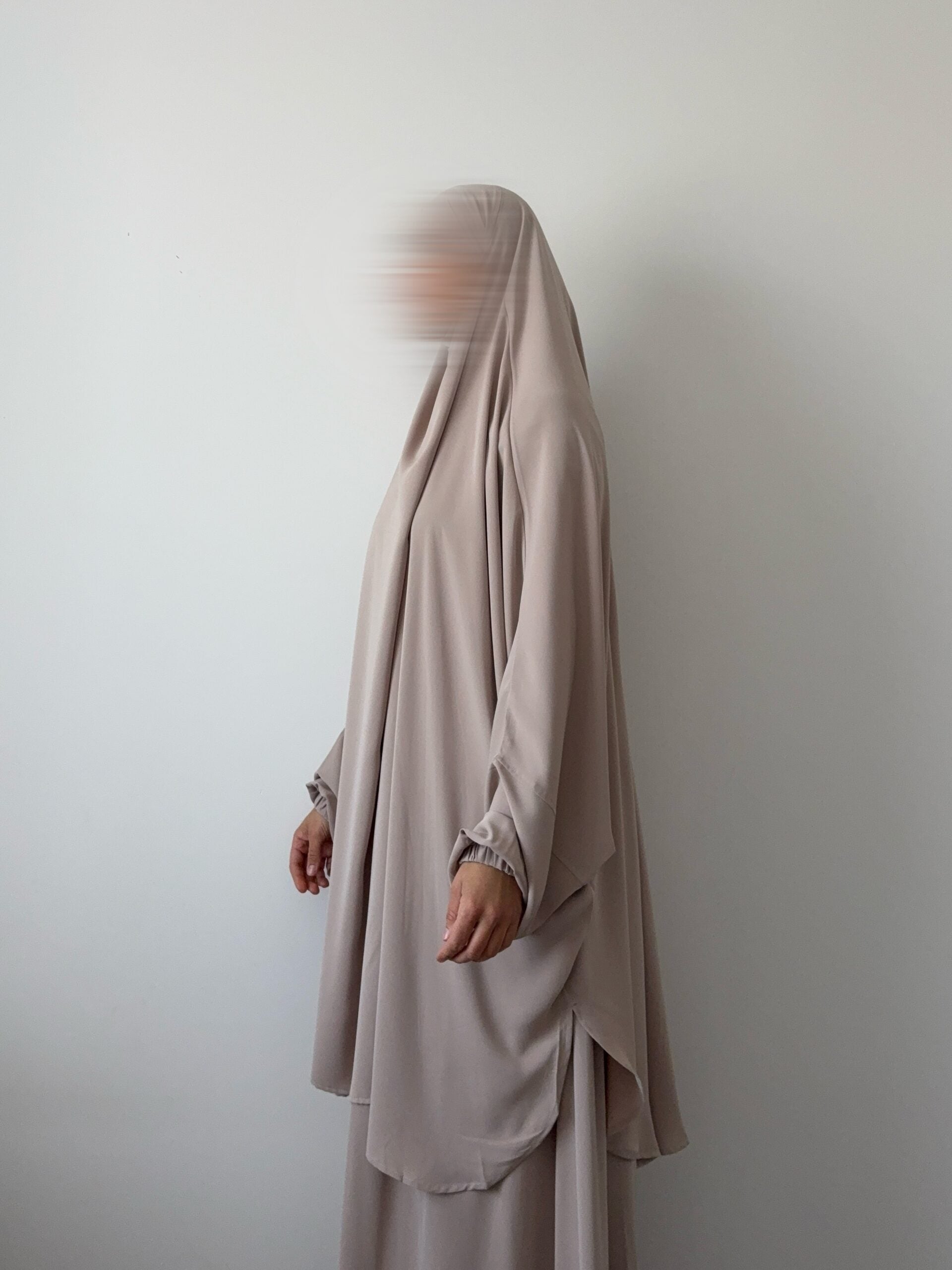 Gonna jilbab in due pezzi in seta Medina (qualità premium)