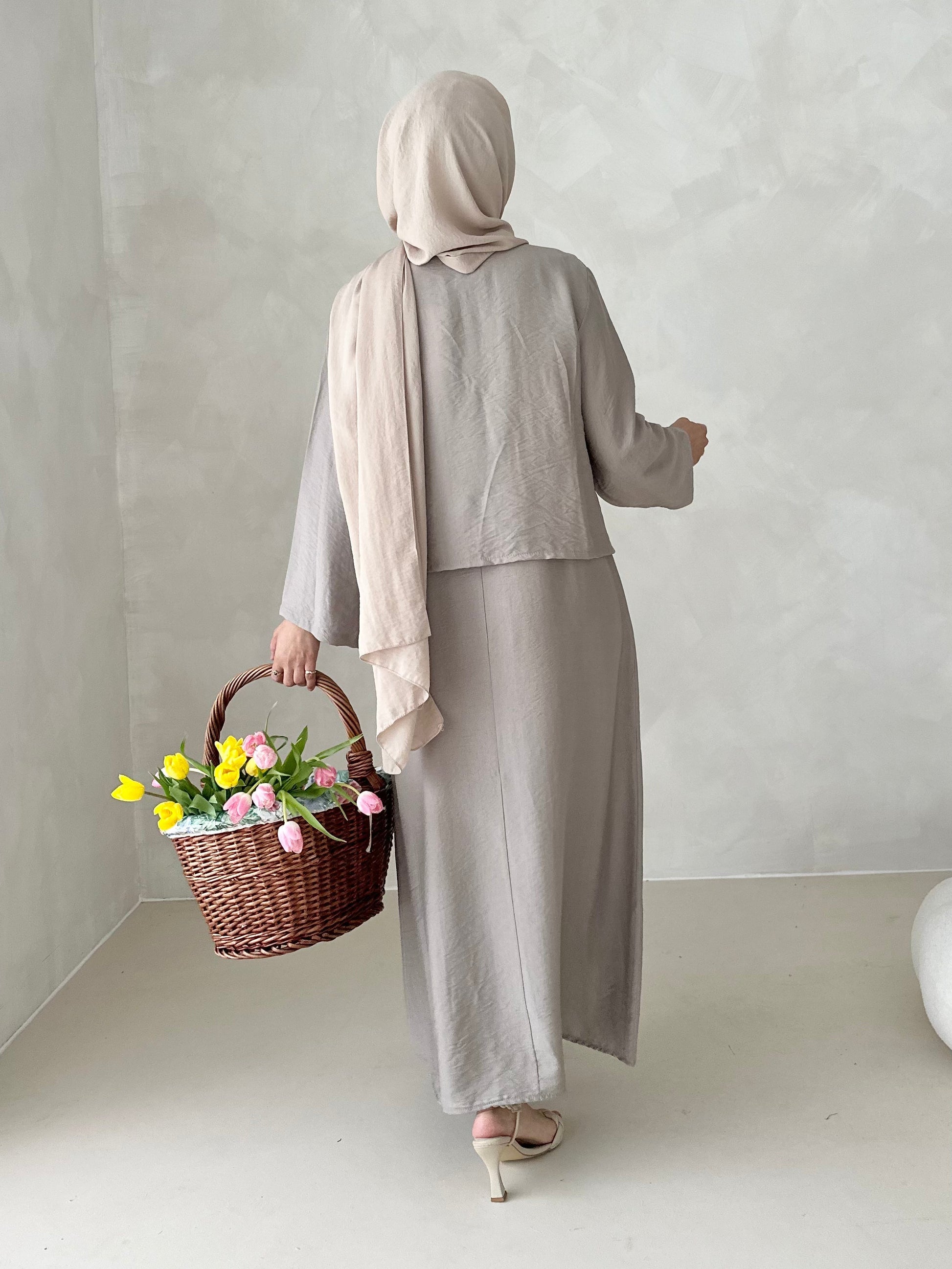 Abito a campana in 2 pezzi