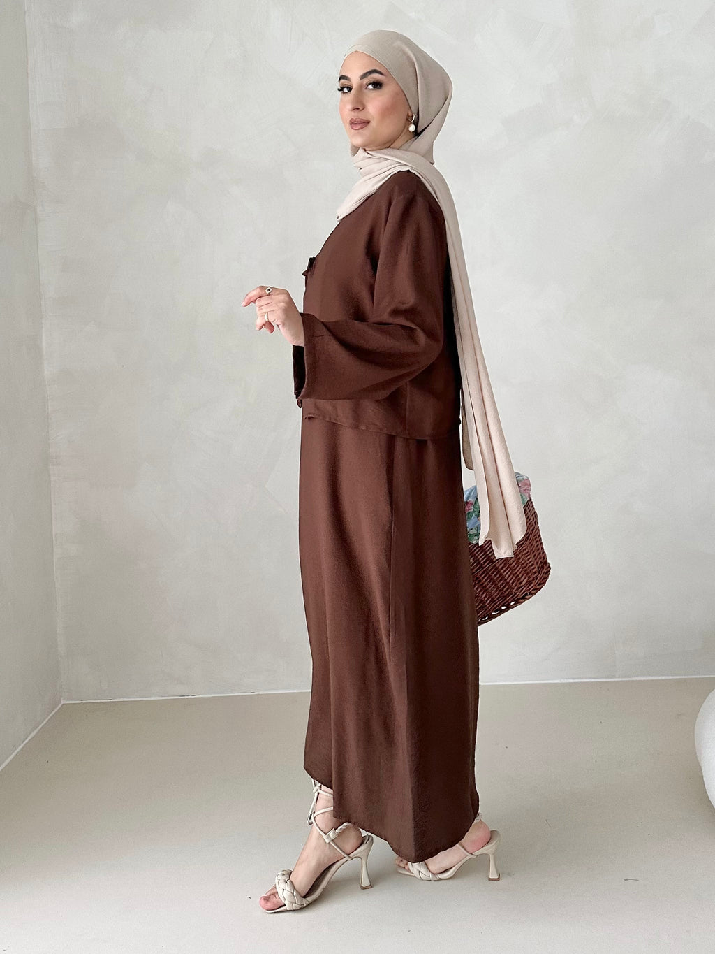 Abito a campana in 2 pezzi