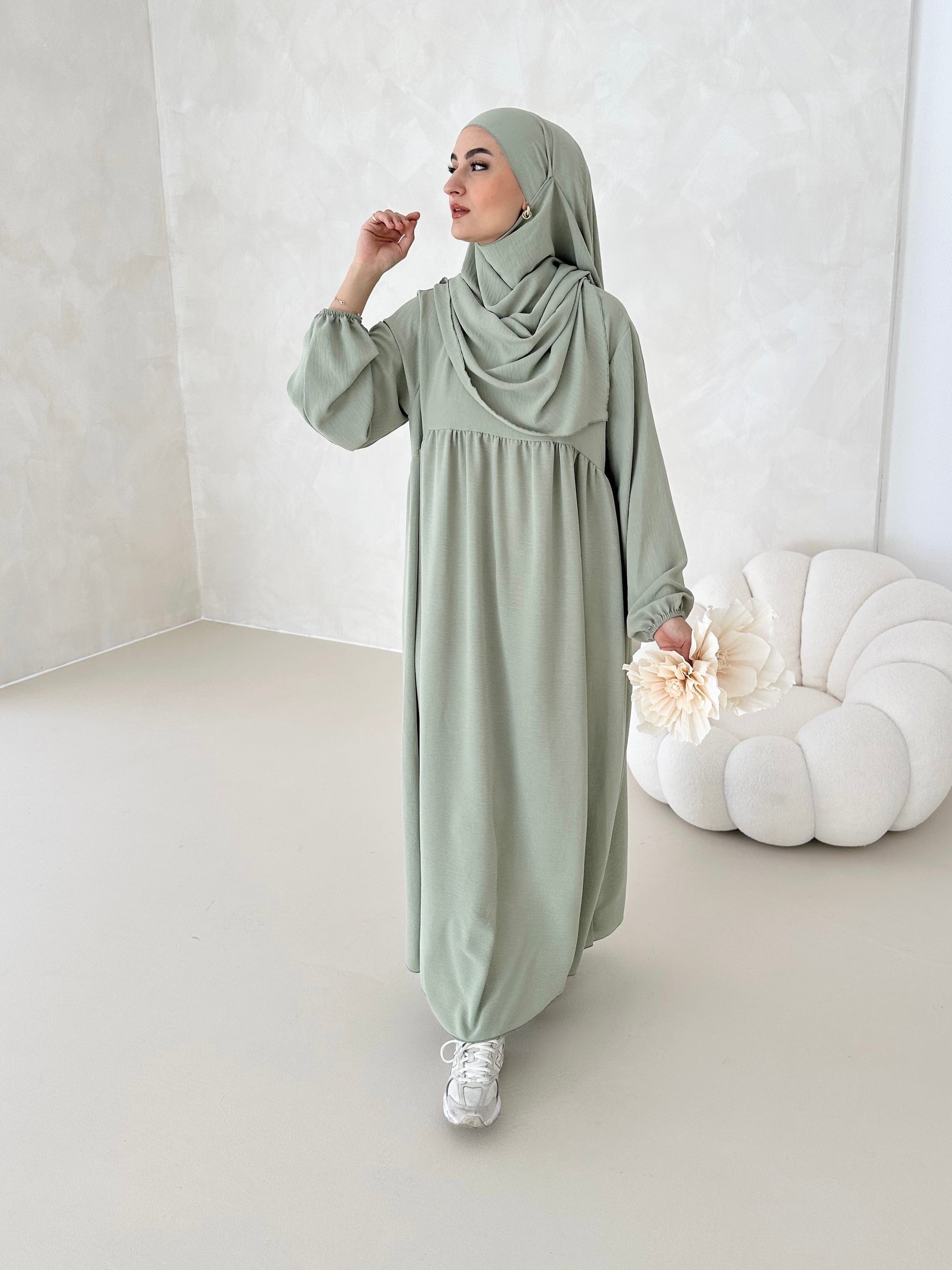 Set Abaya GIORNALIERO con Khimar 