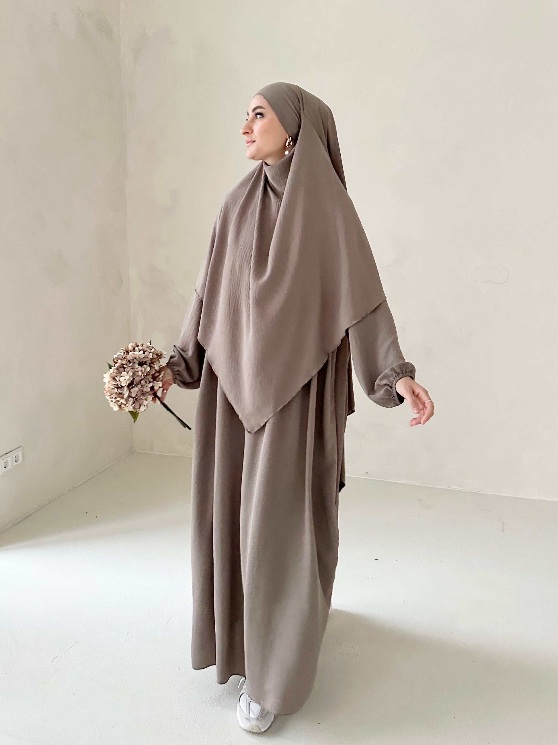 Set Abaya GIORNALIERO con Khimar 