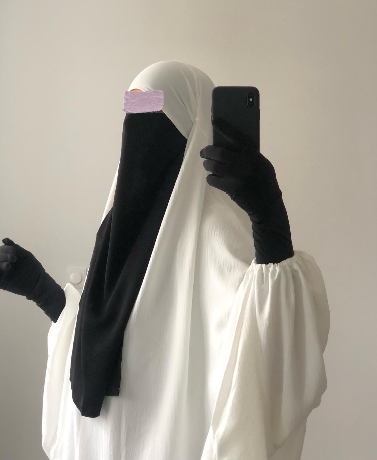Niqab - mezza seta di Medina
